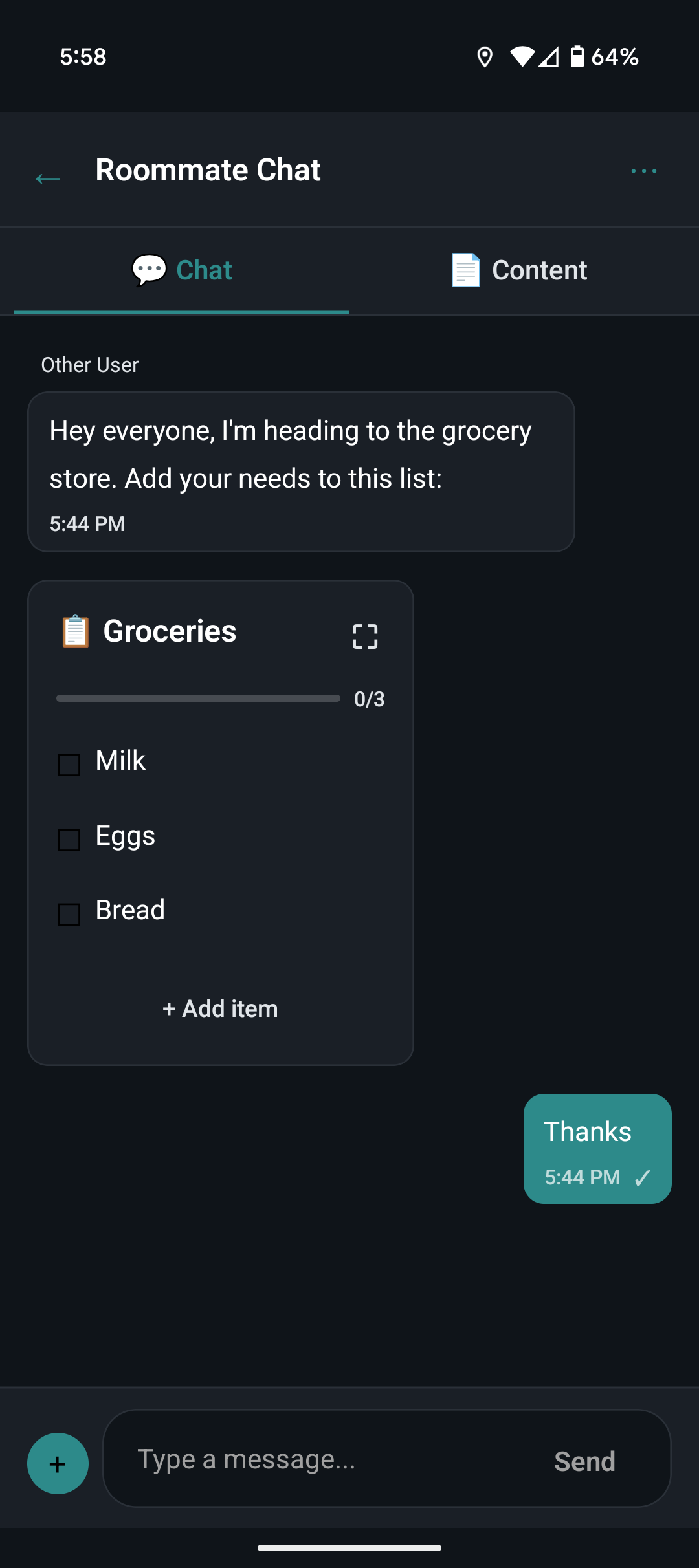 Vyna App Interface